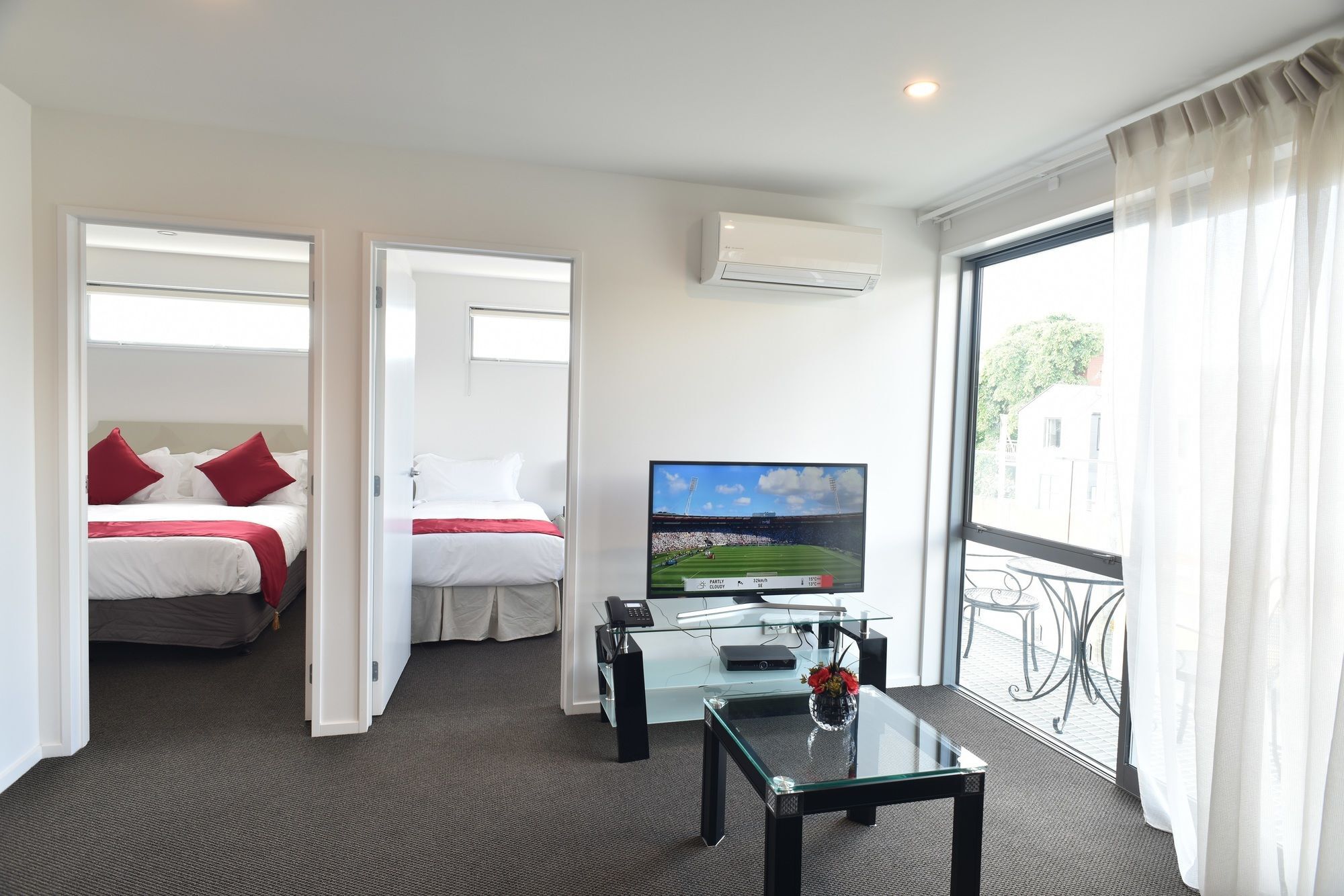 Bealey Plaza Motel Christchurch Extérieur photo A two bedroom apartment at the hotel