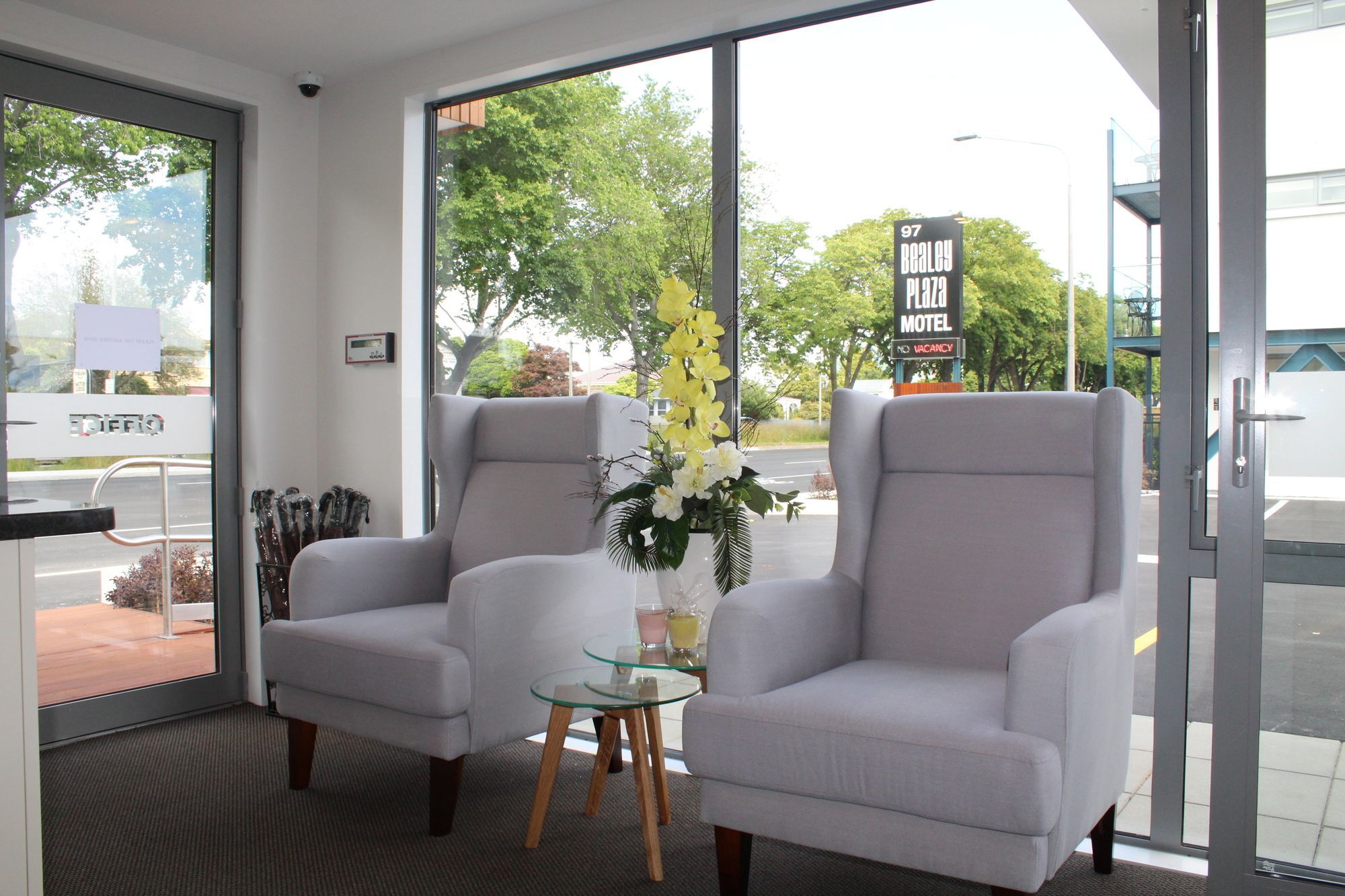 Bealey Plaza Motel Christchurch Extérieur photo The interior of the hotel
