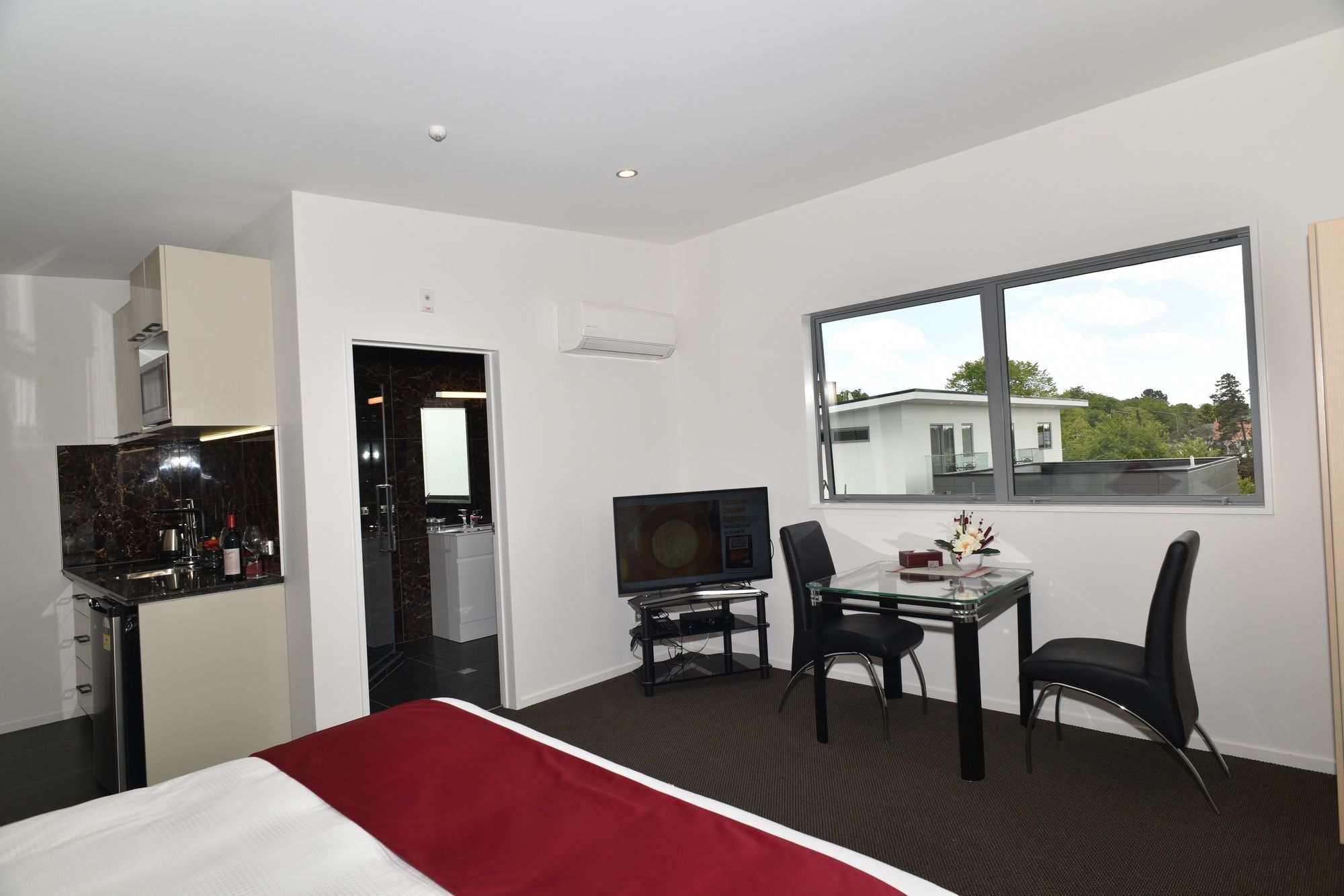 Bealey Plaza Motel Christchurch Extérieur photo A typical studio apartment