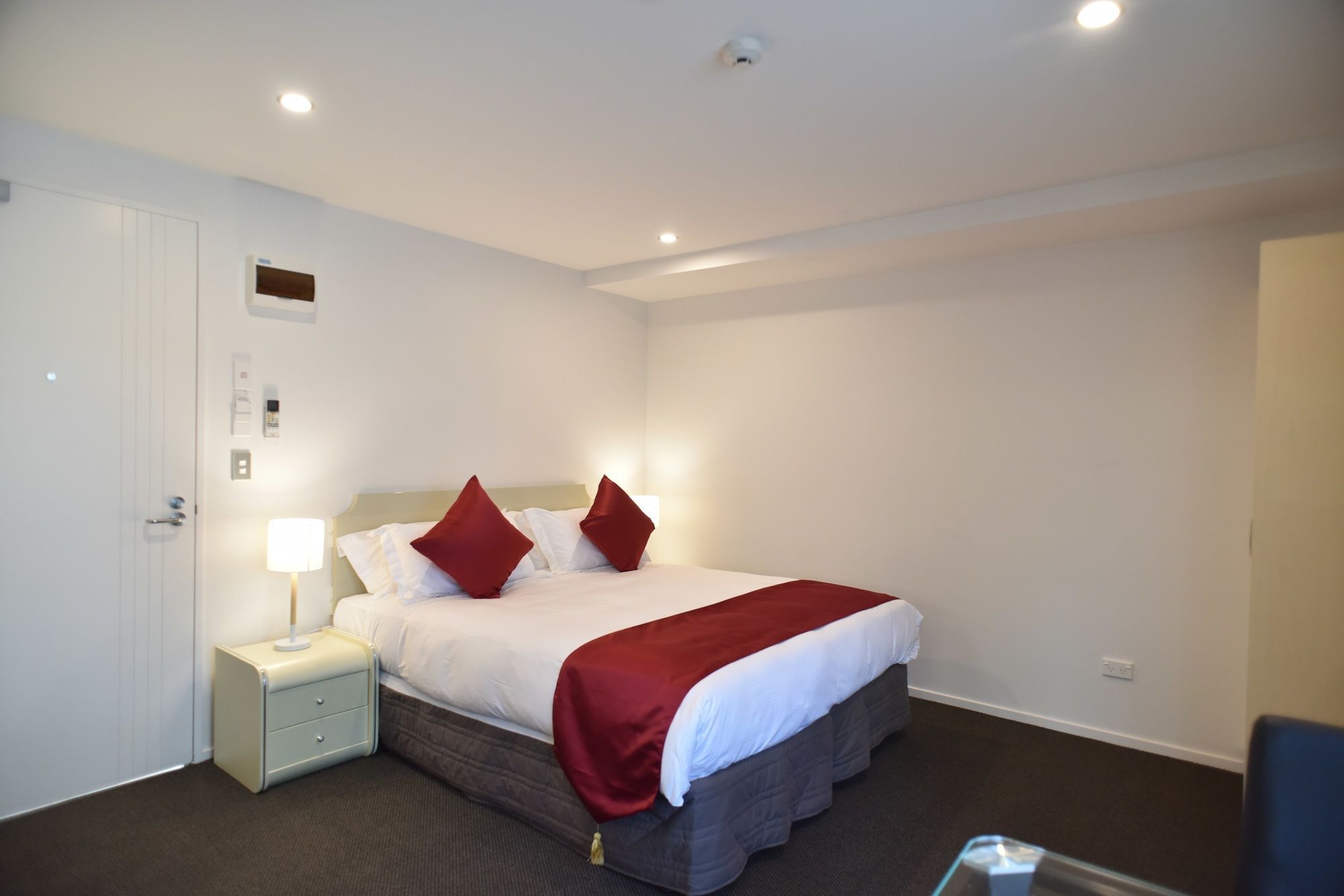 Bealey Plaza Motel Christchurch Extérieur photo A bedroom at the hotel